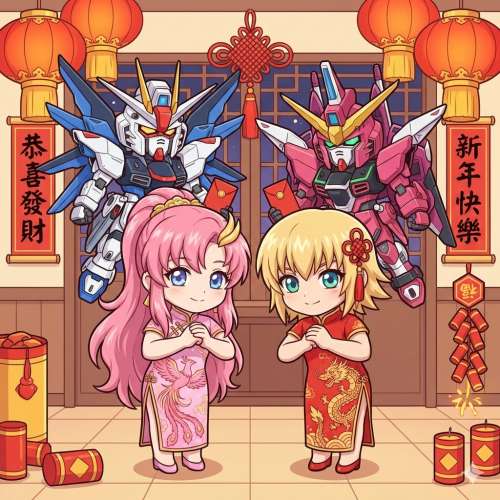 新年快樂(高達相關物品)