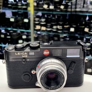 LEICA M6 BLACK + LEITZ SUMMARON 35MM F2.8 M MOUNT 全正常