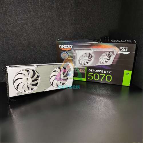 Inno3D RTX 5070 12G 🌟原廠保養去到 12/7/2028 💓有原廠單 #另外高價搵 5050 5060...