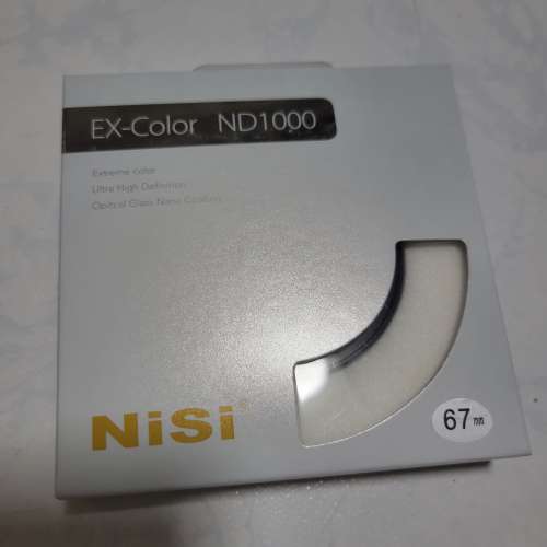NISI ND1000 減光鏡 62mm