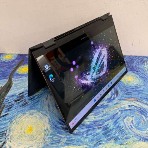 (4K 360度Touch Mon 超輕薄華碩🔥) Asus Zenbook 13.3寸 Intel i7-1165G7/16GB Ram...