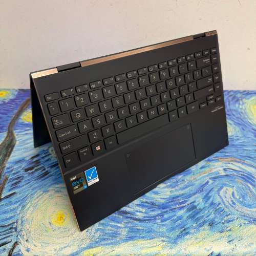 (4K 360度Touch Mon 超輕薄華碩🔥) Asus Zenbook 13.3寸 Intel i7-1165G7/16GB Ram...