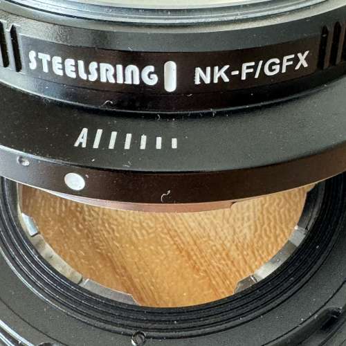 全片幅 Nikon-F Mount 鏡頭自動對焦接環轉接器到富士GFX 機身