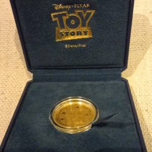 周大福渣打廸士尼反斗奇兵 999.9純金幣 Disney Pixar Toy Story 999.9 Gold Coin $450
