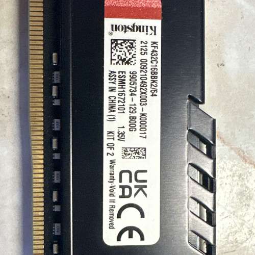 kingston ddr4 32gb 3200 fury ram