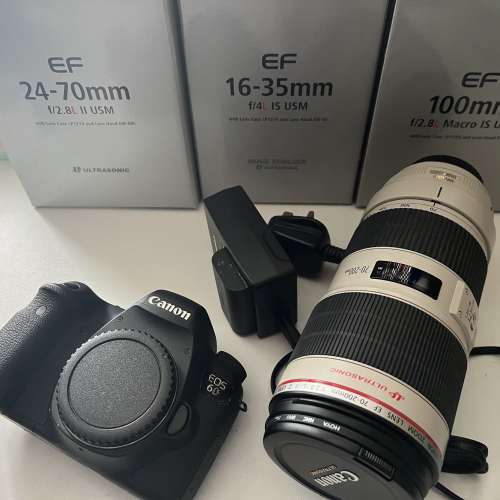 Canon EOS 6D 及鏡頭套裝