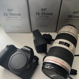 Canon EOS 6D 及鏡頭套裝