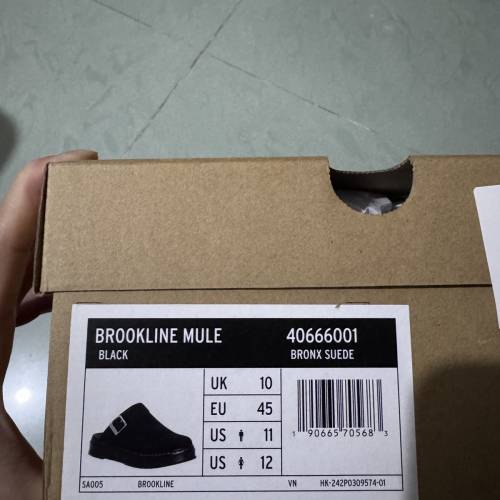 Dr. Martens Brookline Mule 黑色/拖鞋涼鞋us11