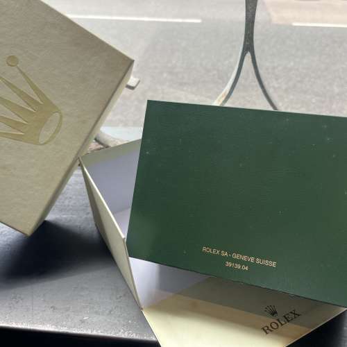Rolex Oyster M Wristwatch Box - 39139.04, Submariner Booklet and accessories