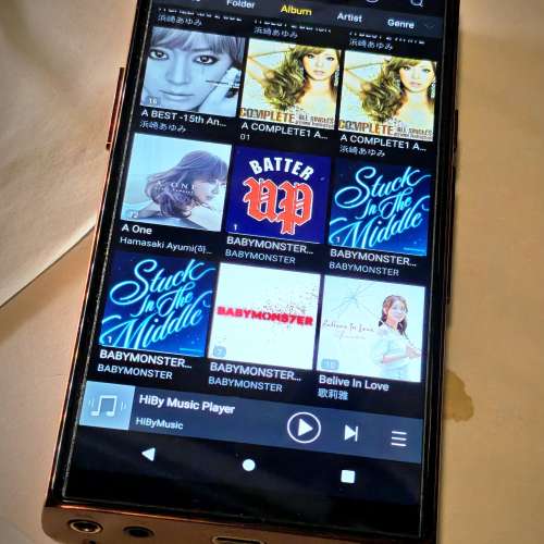 HIBY R8ii 紅色不銹鋼版 全套齊盒單（另多一個訂製皮套）
