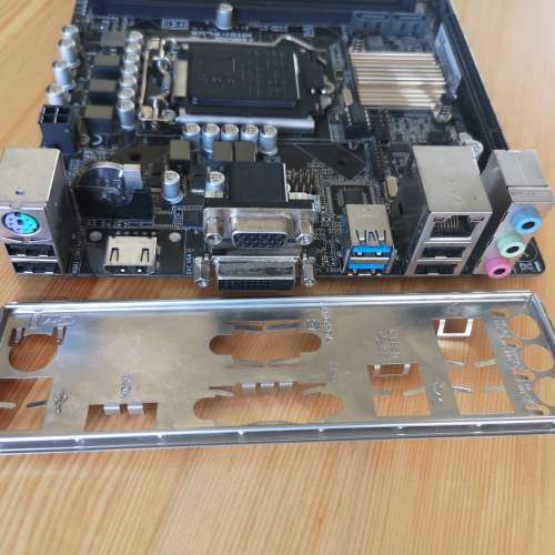 (新淨)Asus H110i Plus主板連背板 (運作正常 已更新Bios)
