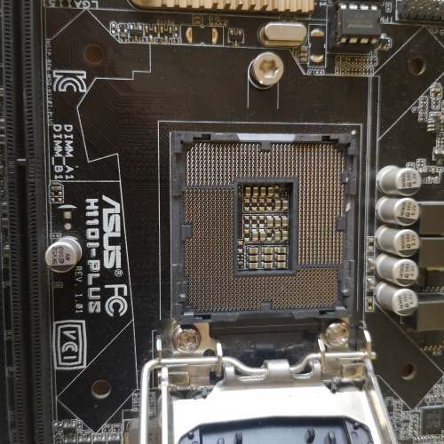(新淨)Asus H110i Plus主板連背板 (運作正常 已更新Bios)