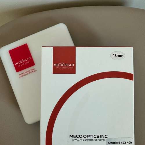 Meco 43mm ND 2-400 filter 多層 鍍膜 保護 濾镜