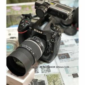 Repair Cost Checking For Nikon AF DC-Nikkor 105mm F/2D (1993) Lens Cleaning