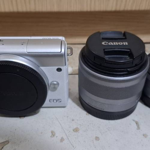 Canon EOS M200 15-45mm + 22mm kit set