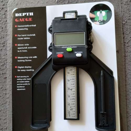 數位顯示深度尺 量度工具