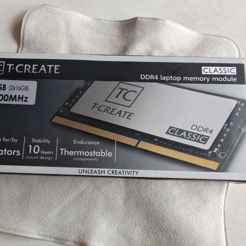 32GB KIT (2 x 16GB) TEAM T-CREATE  DDR4 3200MHz SODIMM