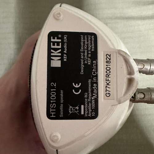 KEF 1001.2 壁掛式揚聲器