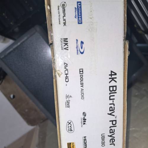 LG UBK80 4K 超高清藍光播放, 全新未開