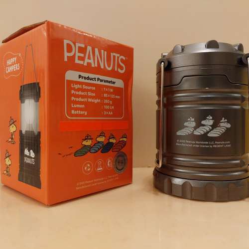 PEANUTS 小型露營燈