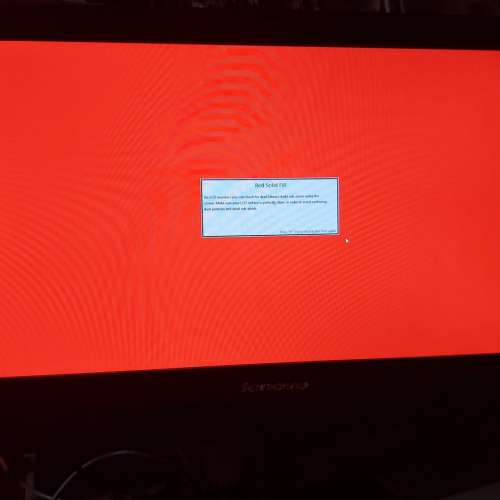 23" Lenovo IPS 1920x1080 DisplayPort VGA Speakers USB 2 USB 3 Camera. 螢幕可打...