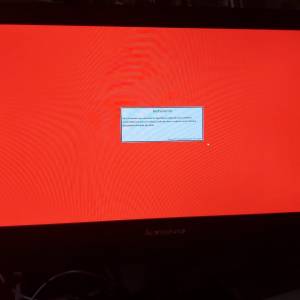 Lenovo IPS 23"  DisplayPort VGA Speakers USB 2 USB 3 Camera. 螢幕可打橫打直