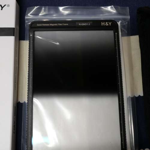 H&Y K-series 磁吸 反向漸層減光鏡 H-RGND 1.2 100x150mm