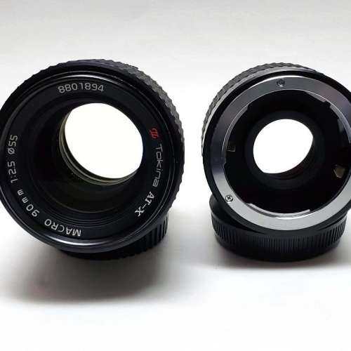 Tokina AT-X Macro 90mm f2.5 + 1:1 Macro Extender Olympus OM Mount 收藏級