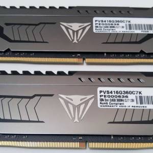 Patriot Viper Steel DDr4 3600 8Gbs X 2