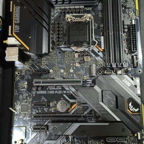 華碩TUF GAMING Z490-PLUS(WI-FI)ATX 主機板 ((正版Window11Home啟動碼)) Socket 1200