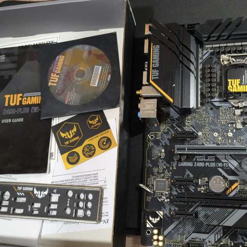 華碩TUF GAMING Z490-PLUS(WI-FI)ATX 主機板 ((正版Window11Home啟動碼)) Socket 1200