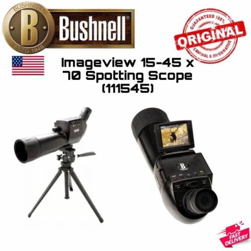 全新美國Bushnell Imageview 15-45x70mm Spotting Scope w/Recording ( 連三腳架和S...
