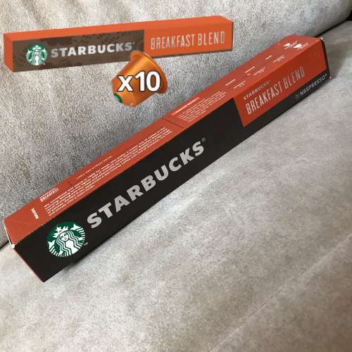 ☕️ STARBUCKS NESPRESSO Compatible Capsule - Breakfast Blend NEW 全新 星巴克 ...