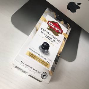 注意, *已過* 最佳享用期 2024.06.06 Capsules Nespresso&reg; MOCCONA Extra Dark Ro...