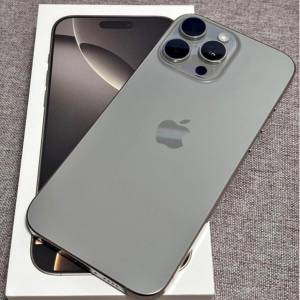 iPhone 16pro max512gb,港行雙卡,電池健康94，冇修冇拆，所有原裝，全套齊！