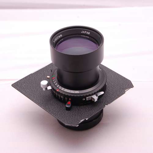 Yamasaki Congo 300mm f/8 telephoto Lens 4x5 format