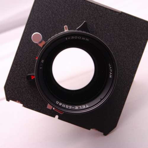 Yamasaki Congo 300mm f/8 telephoto Lens 4x5 format