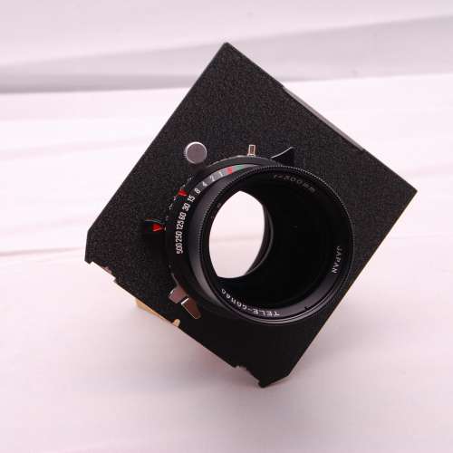 Yamasaki Congo 300mm f/8 telephoto Lens 4x5 format
