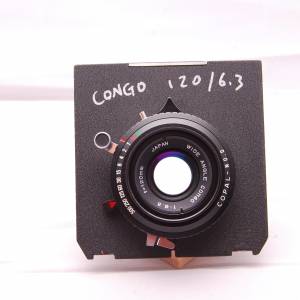 Yamasaki Congo 120mm 6.3 Wide Angle Lens 4x5 5x7 617 format