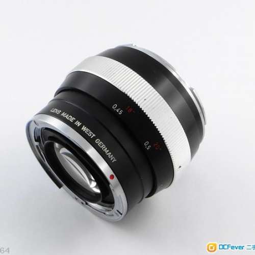 Contarex 55 mm F 1.4 Black