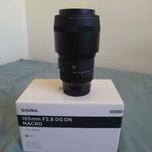 Sigma 105mm F2.8 DG DN Macro 鏡頭 sony e-mount 議價即BLOCK
