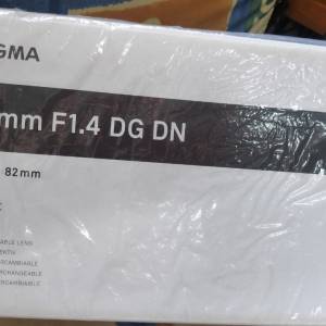 新淨行貨sigma 20mm 1.4 dg dn art Sony e mount