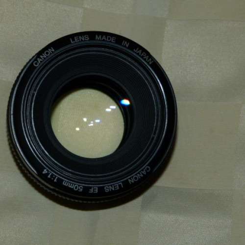 CANON EF 50MM f1.4 lens
