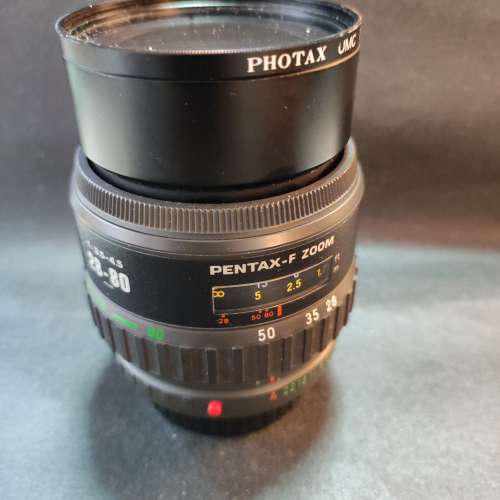 Pentax F 28-80mm 3.5-4.5 lens