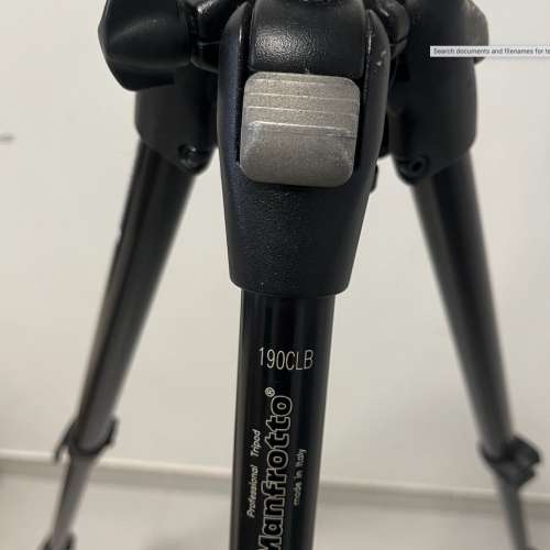 Manfrotto 190CLB 專業三腳架 + 484RC2雲台