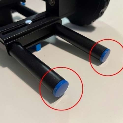 YELANGU 攝錄拍片vlog 跟焦器追焦器15mm 通用型導管雲台快拆板套裝