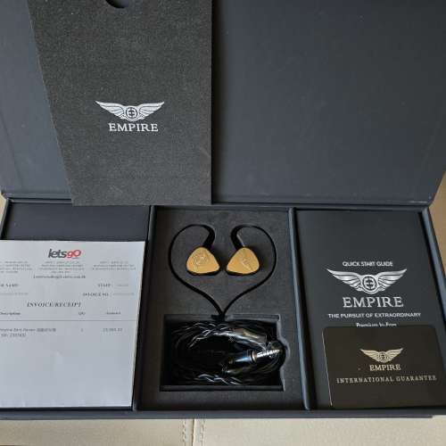 Empire ears Raven 限量磨沙金有單過保或可加錢交換 sp3000 cu