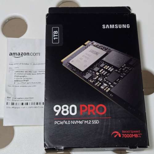 Samsung 980 Pro 1TB NVMe SSD