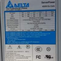 Delta 電腦電源供應器 (火牛) 450Watts