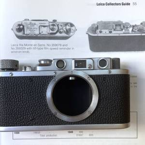 Leica II full frame film camera M39 L39 screw mount